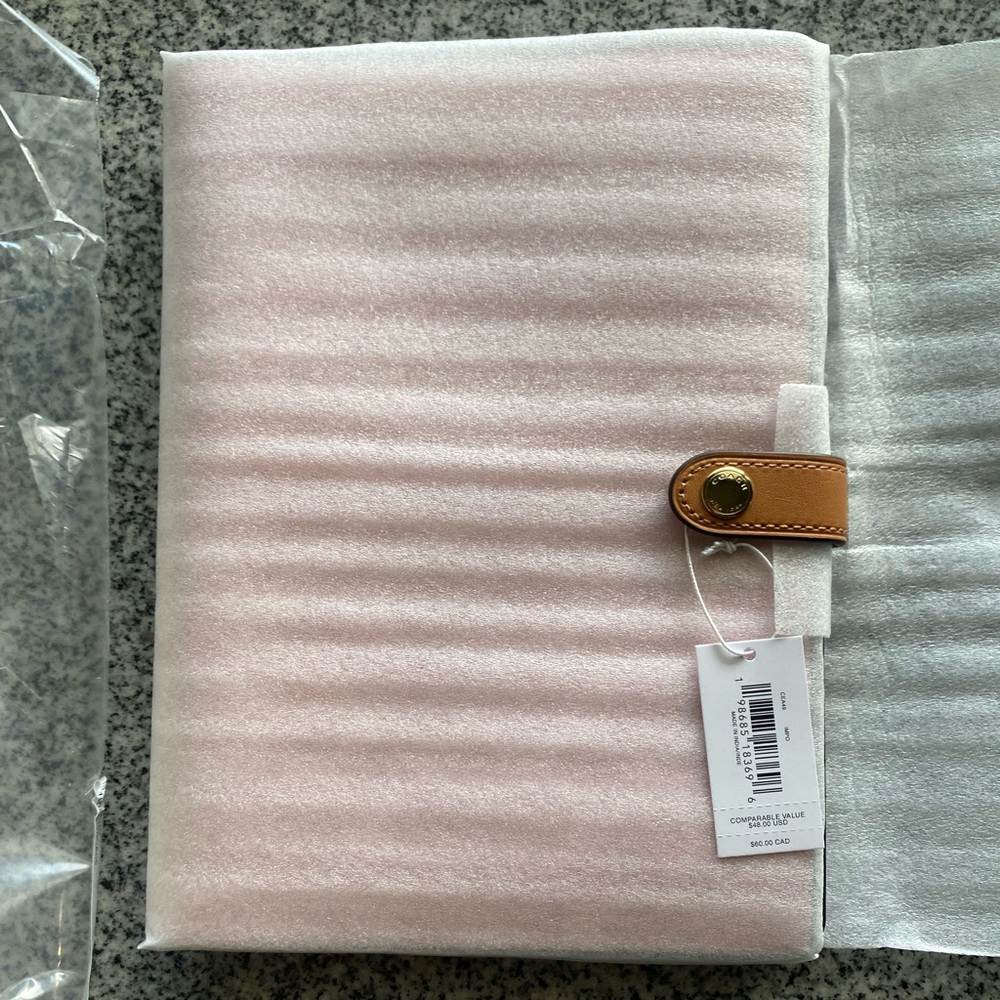 Coach Powder Pink Notebook - Picture 2 of 10